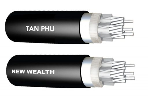 CÁP TREO RUỘT NHÔM CXV 3 LÕI