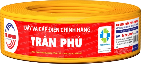 Bảng giá cáp điện Trần Phú